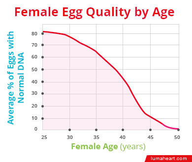 Female Egg Quality by Age