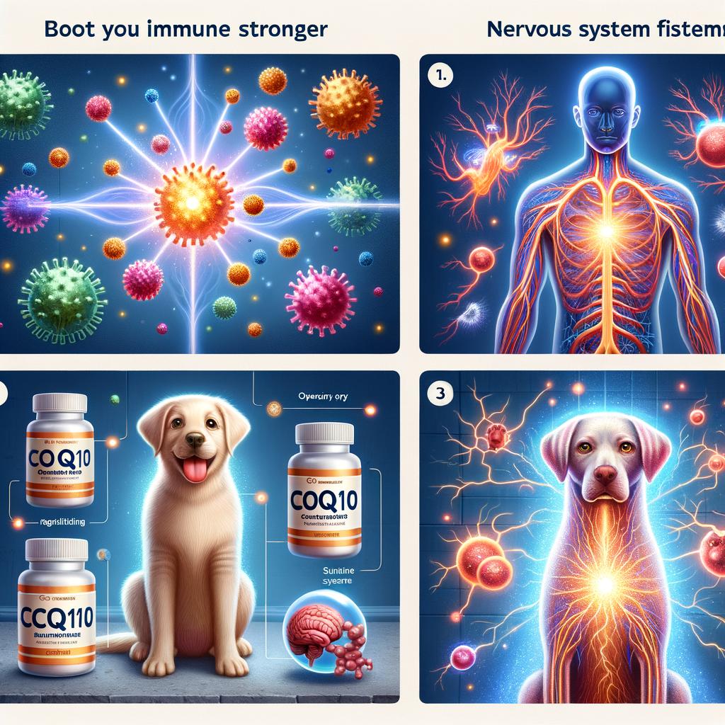 Boosting Your Pet's Immune ‍and Nervous System Functions with CoQ10