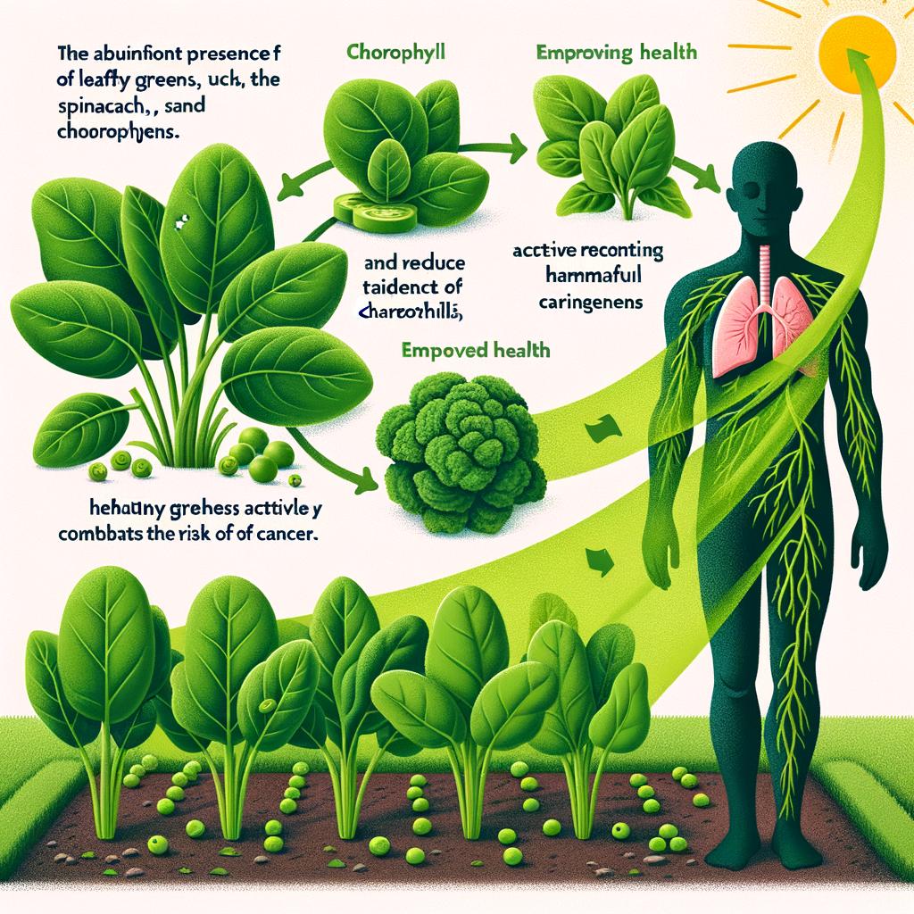 From Leafy Greens to Better Health: Chlorophyll’s ⁢Fight Against​ Carcinogens