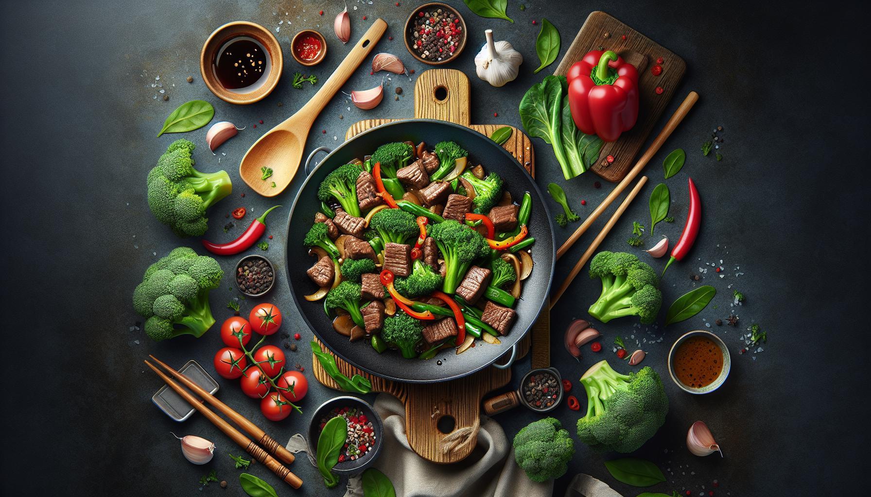 Savory Broccoli & Beef Stir Fry: Quick, Healthy & Packed with Flavor!